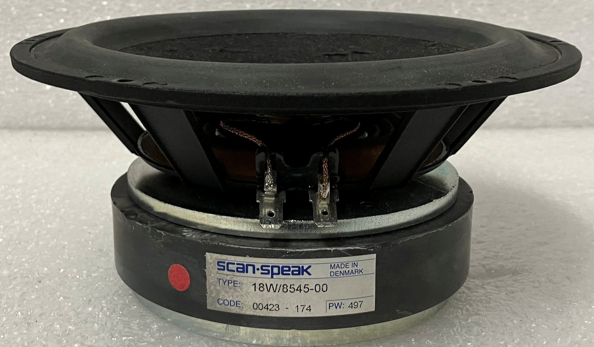 Scan Speak Mid Range Woofer, Scan Speak 18W/8545-00 Classic Mid-Range Woofer, Pair of Mid-Range Woofers, Scan Speak Mid Range Subwoofer Pair, We Sell Professional Audio Equipment. Audio Systems, Amplifiers, Consoles, Mixers, Electronics, Entertainment, Live Sound