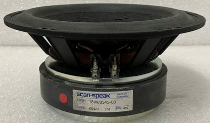 Scan Speak Mid Range Woofer, Scan Speak 18W/8545-00 Classic Mid-Range Woofer, Pair of Mid-Range Woofers, Scan Speak Mid Range Subwoofer Pair, We Sell Professional Audio Equipment. Audio Systems, Amplifiers, Consoles, Mixers, Electronics, Entertainment, Live Sound