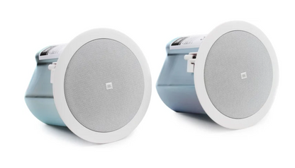 JBL Control 14C/T 2-Way 4" Coaxial Ceiling Loudpeakers, White, Lot of 4