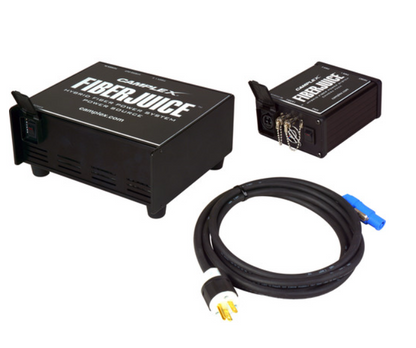 Camplex FIBERJ-1P FiberJuice, Camplex Single-Channel opticalCON Fiber Power Supply, Camplex FiberJuice, FiberJuice Power Supply & Camera Pack, We Sell Professional Audio Equipment. Audio Systems, Amplifiers, Consoles, Mixers, Electronics, Entertainment, Live Sound
