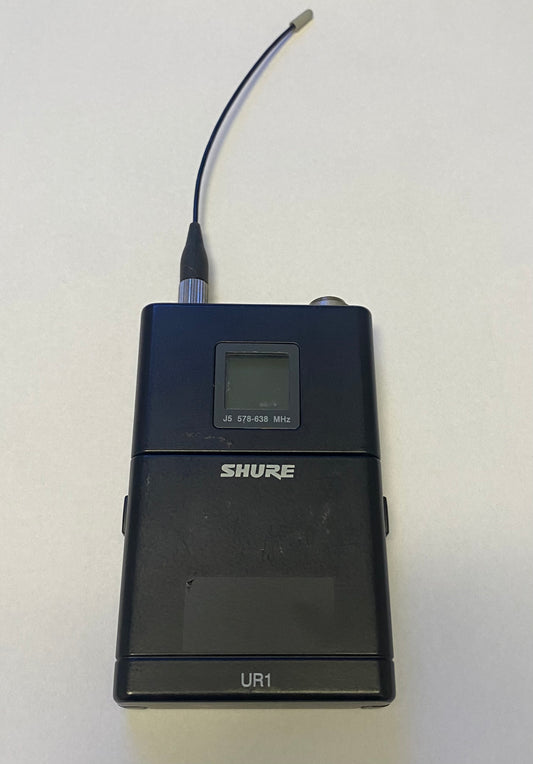Shure UR1 Wireless Bodypack Transmitter (J5, 578-638 MHz)