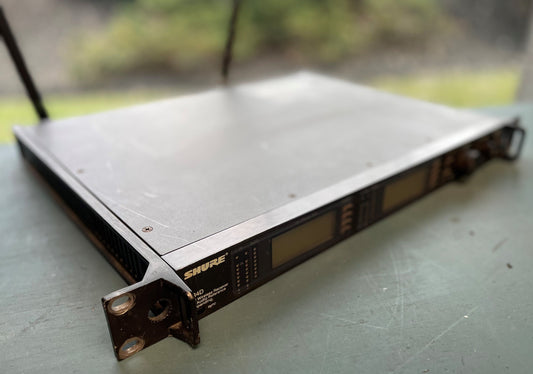 Shure UR4D Dual Wireless Receiver (G1, 470-530 MHz)