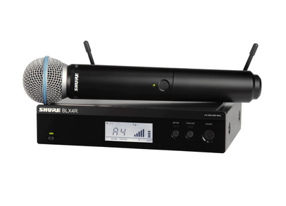 Shure BLX24R Wireless Package, Shure BLX-R Package, Shure BLX4R, Shure BLX2, Shure BLX2 with Beta 58A, Shure BLX-R J11 596 - 616 MHz, We Sell Professional Audio Equipment. Audio Systems, Amplifiers, Consoles, Mixers, Electronics, Entertainment, Live Sound