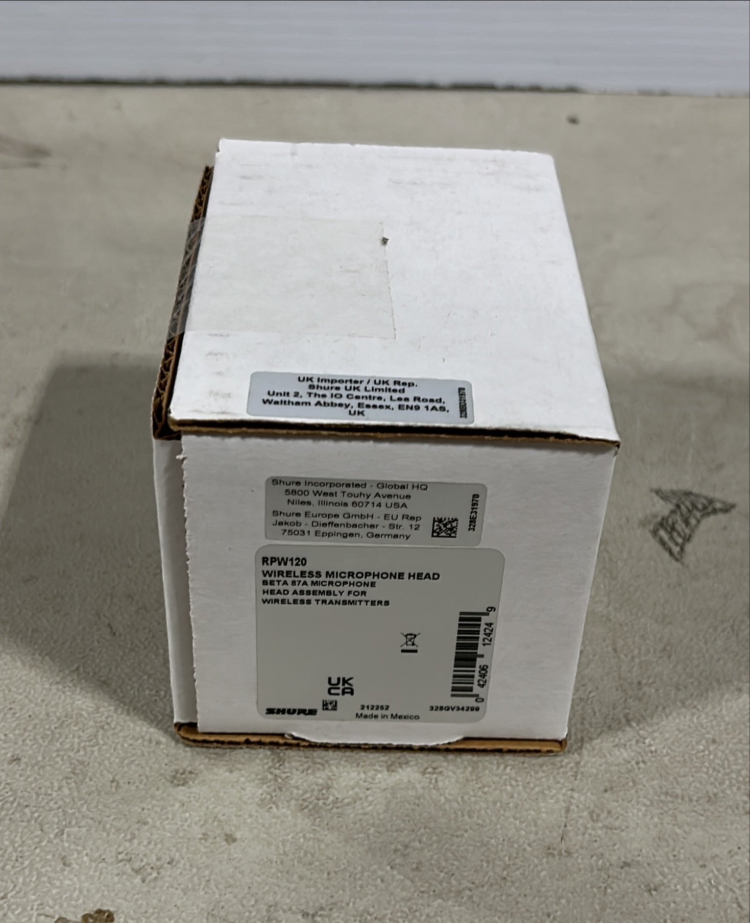 Shure Beta 87A Cartridge, Shure Wireless Beta 87A, Shure RPW120. Shure Mic Capsule, Shure Wireless Mic Capsule, We Sell Professional Audio Equipment. Audio Systems, Amplifiers, Consoles, Mixers, Electronics, Entertainment, Live Sound