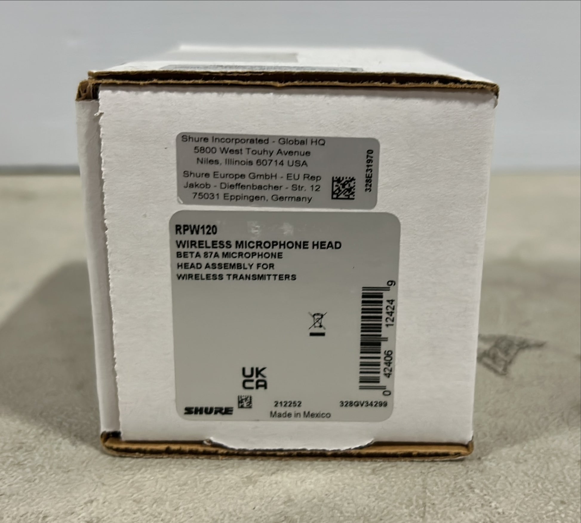 Shure Beta 87A Cartridge, Shure Wireless Beta 87A, Shure RPW120. Shure Mic Capsule, Shure Wireless Mic Capsule, We Sell Professional Audio Equipment. Audio Systems, Amplifiers, Consoles, Mixers, Electronics, Entertainment, Live Sound