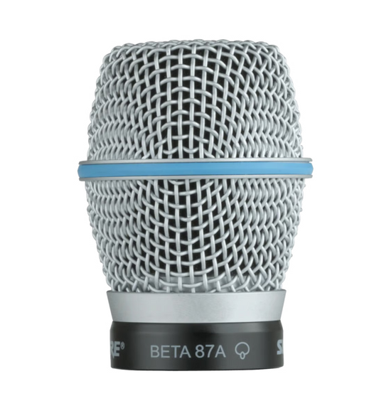 Shure Beta 87A Cartridge, Shure Wireless Beta 87A, Shure RPW120. Shure Mic Capsule, Shure Wireless Mic Capsule, We Sell Professional Audio Equipment. Audio Systems, Amplifiers, Consoles, Mixers, Electronics, Entertainment, Live Sound