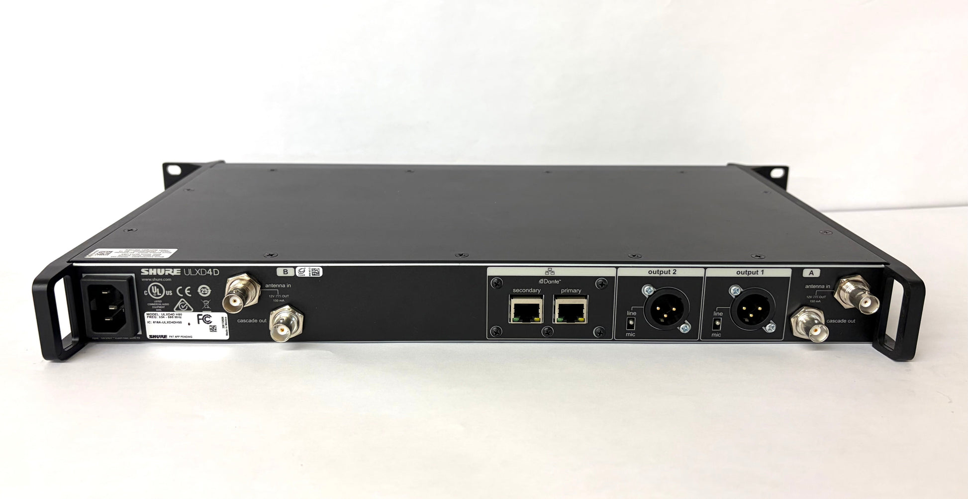Shure ULXD4D Package with ULXD1, Shure H50 ULXD Package, Shure H50 Beltpacks, Shure H50 Transmitter, Shure H50 Receiver, Shure ULXD4D 534 - 598 MHz, We Sell Professional Audio Equipment. Audio Systems, Amplifiers, Consoles, Mixers, Electronics, Entertainment, Live Sound