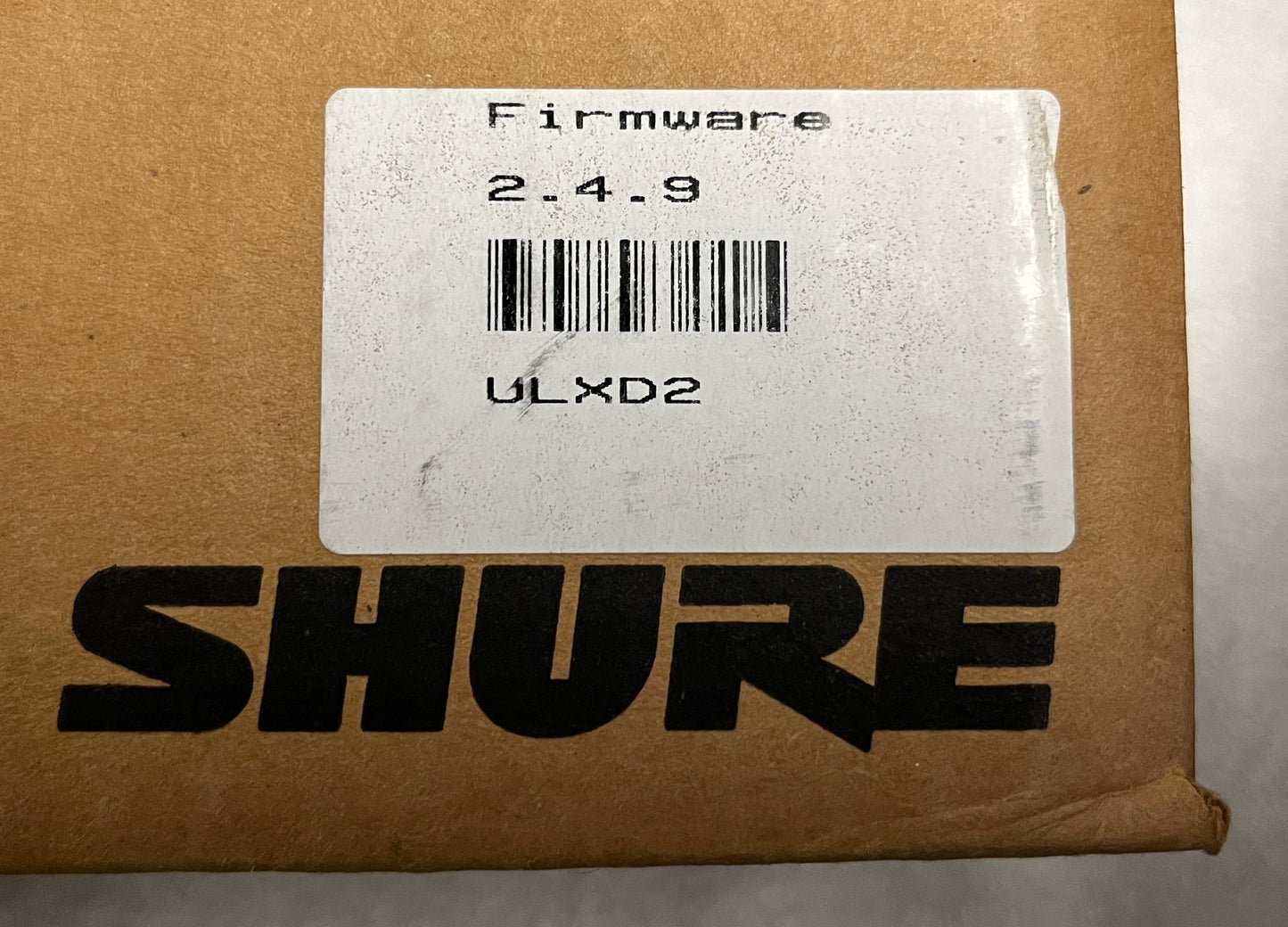 Shure ULXD2 SM58 Wireless Mic, Shure V50 174 - 216 MHz Wireless Mic Transmitter, Shure ULXD2 Wireless Mic, We Sell Professional Audio Equipment. Audio Systems, Amplifiers, Consoles, Mixers, Electronics, Entertainment, Live Sound