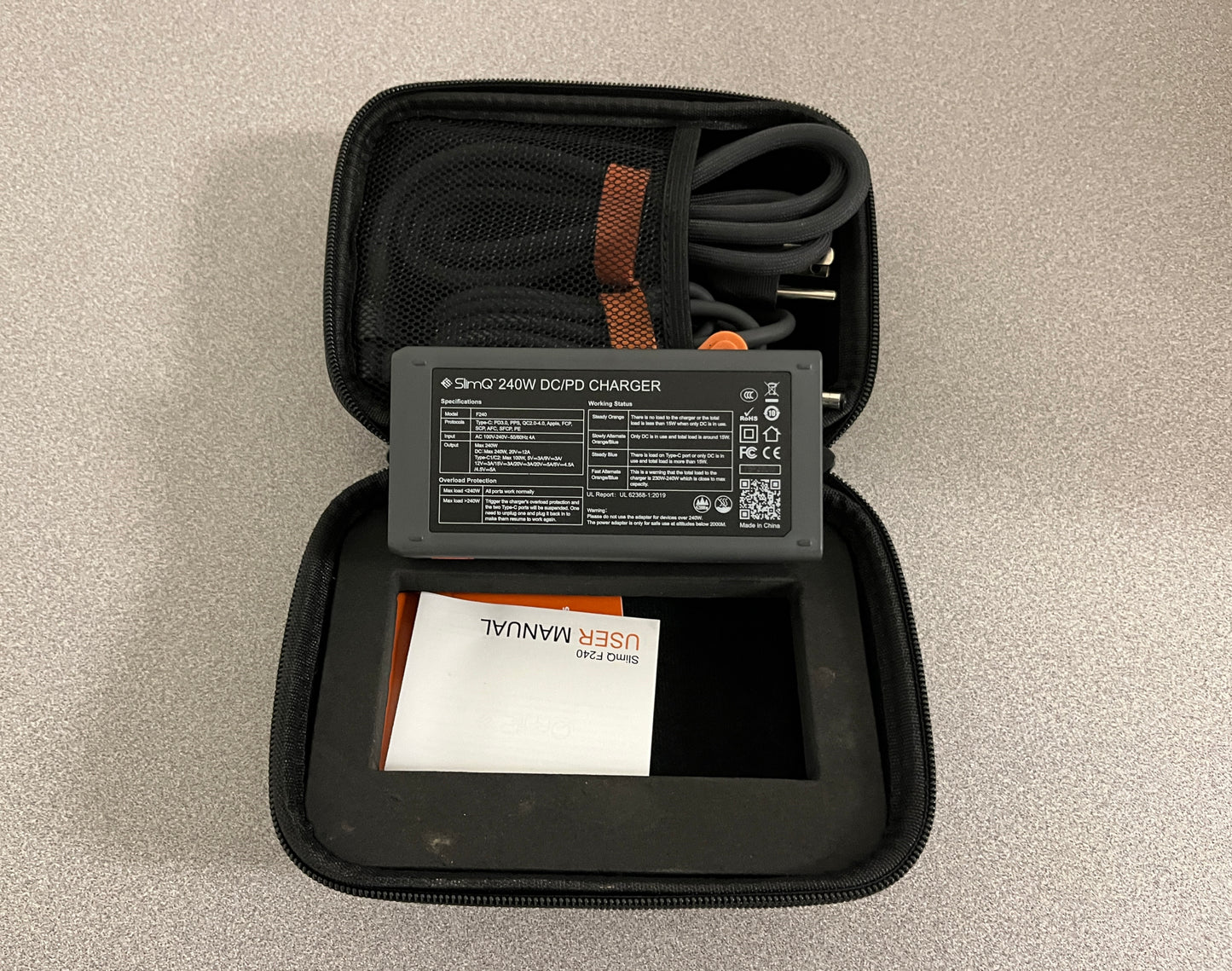 SlimQ F240 Charger, SlimQ 240W DC USB GaN Charger, We Sell Professional Audio Equipment. Audio Systems, Amplifiers, Consoles, Mixers, Electronics, Entertainment, Live Sound