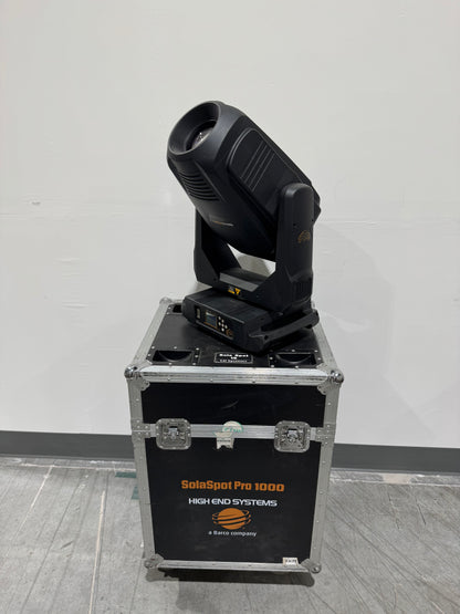 High End Systems SolaSpot 1000 Moving Head Light, High End Systems SolaSpot, SolaSpot 1000 Moving Head Light, High End SolaSpot 1000, SolaSpot 1000. We Sell Professional Lighting Equipment. Lighting Systems, Fixtures, Consoles, Dimmers, Control Systems, Electronics, Entertainment, Live Lighting.