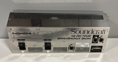 Soundcraft Breakout Box, Soundcraft Active Vi, Soundcraft Blu Link, Breakout Box, Blu Link Soundcraft. We Sell Professional Audio Equipment. Audio Systems, Amplifiers, Consoles, Mixers, Electronics, Entertainment, Live Sound.
