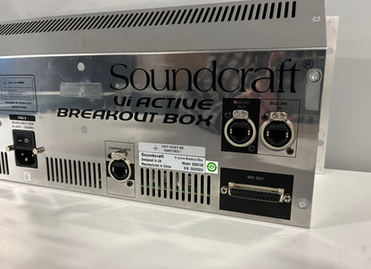 Soundcraft Breakout Box, Soundcraft Active Vi, Soundcraft Blu Link, Breakout Box, Blu Link Soundcraft. We Sell Professional Audio Equipment. Audio Systems, Amplifiers, Consoles, Mixers, Electronics, Entertainment, Live Sound.