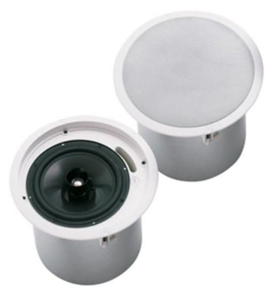 Electro-Voice C8.2 - 8" Coaxial Ceiling Mount Speaker Pair w/Transformer, White. We Sell Professional Audio Equipment. Audio Systems, Amplifiers, Consoles, Mixers, Electronics, Entertainment and Live Sound.