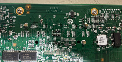 Studer Bridge Card, Bridge Card, Studer Bridge Card for Vista, Studer Bridge Card for SCore Live, Studer I/O Card. We Sell Professional Audio Equipment. Audio Systems, Amplifiers, Consoles, Mixers, Electronics, Entertainment, Live Sound.