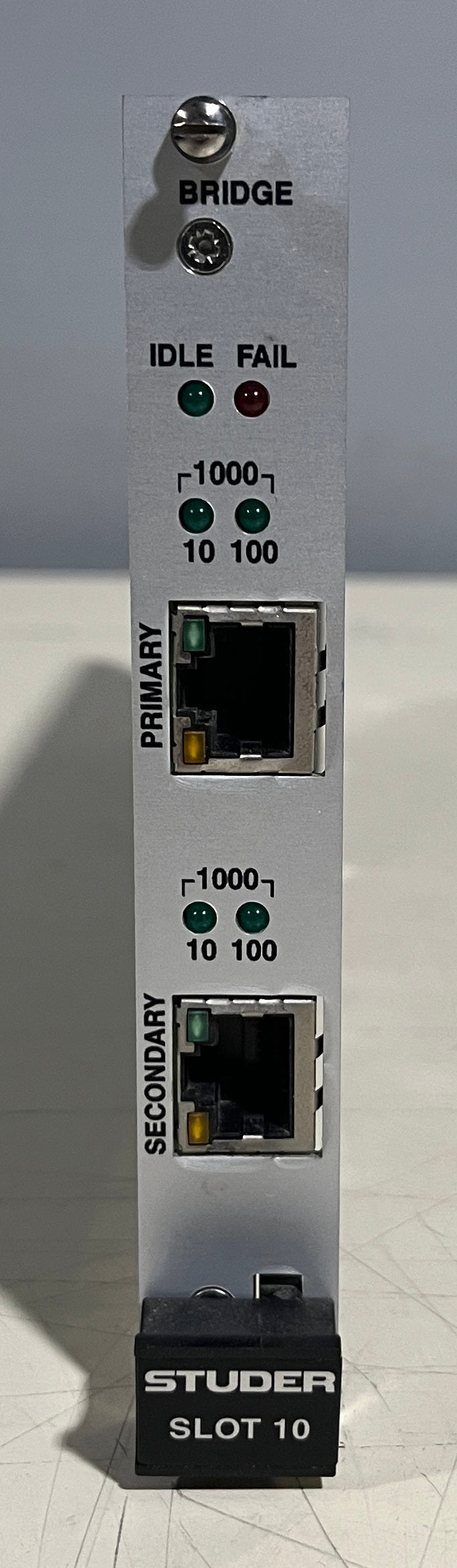 Studer Bridge Card, Bridge Card, Studer Bridge Card for Vista, Studer Bridge Card for SCore Live, Studer I/O Card. We Sell Professional Audio Equipment. Audio Systems, Amplifiers, Consoles, Mixers, Electronics, Entertainment, Live Sound.