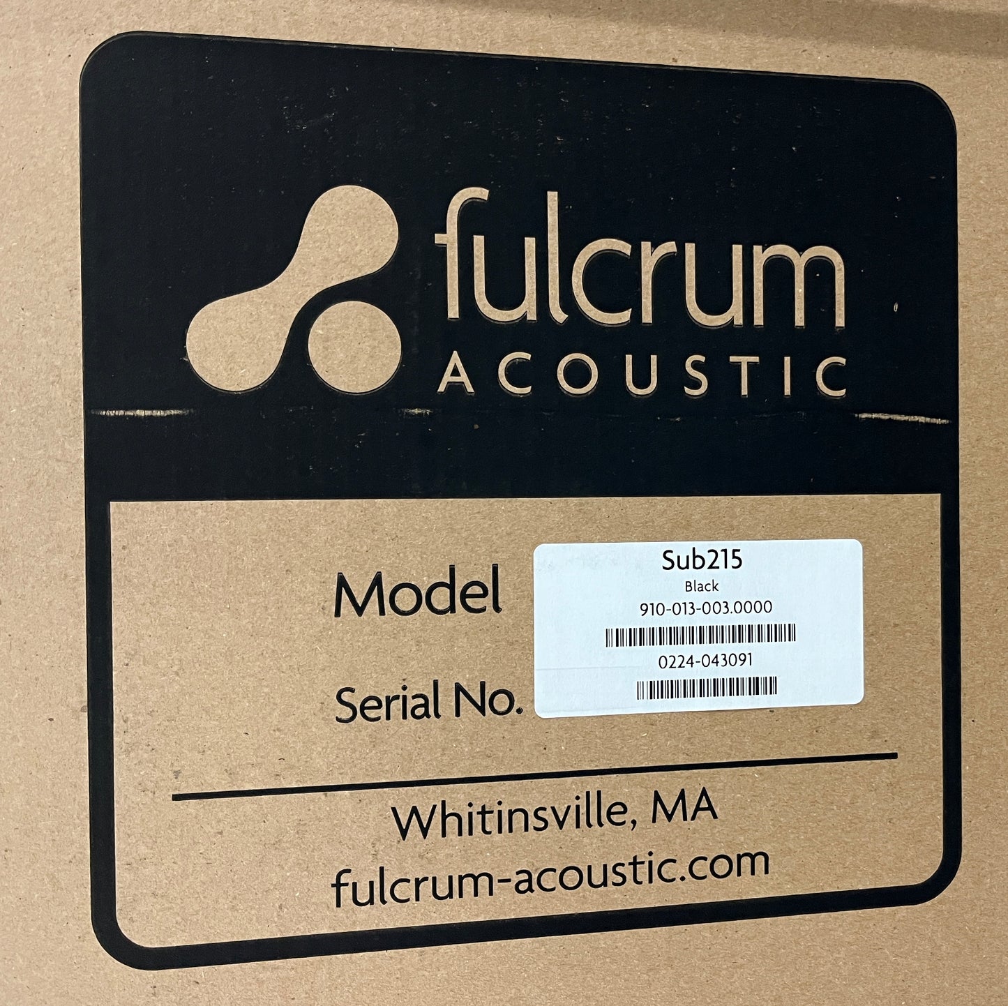 Fulcrum Acoustics Sub 215 Subwoofer, Fulcrum Sub 215 Subwoofer, Fulcrum 215 Sub, Fulcrum Subwoofer, Sub 215. We Sell Professional Audio Equipment. Audio Systems, Amplifiers, Consoles, Mixers, Electronics, Entertainment, Live Sound.