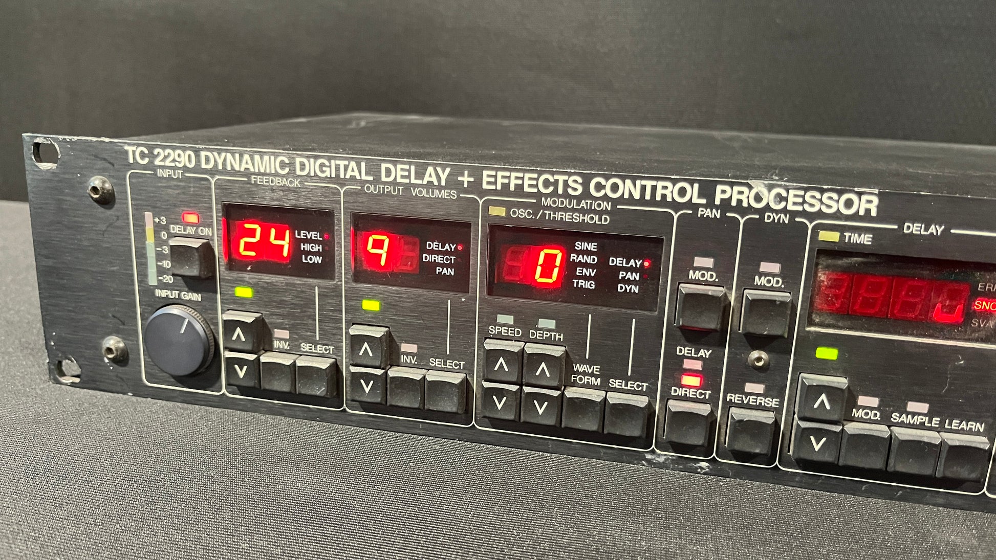 t.c. electronic TC 2290 Dynamic Digital Delay & Effects Control Processor, t.c. electronic TC 2290 Dynamic Digital Delay, t.c. electronic TC 2290, TC Electronic TC 2290, TC 2290. We Sell Professional Audio Equipment. Audio Systems, Amplifiers, Consoles, Mixers, Electronics, Entertainment, Live Sound.