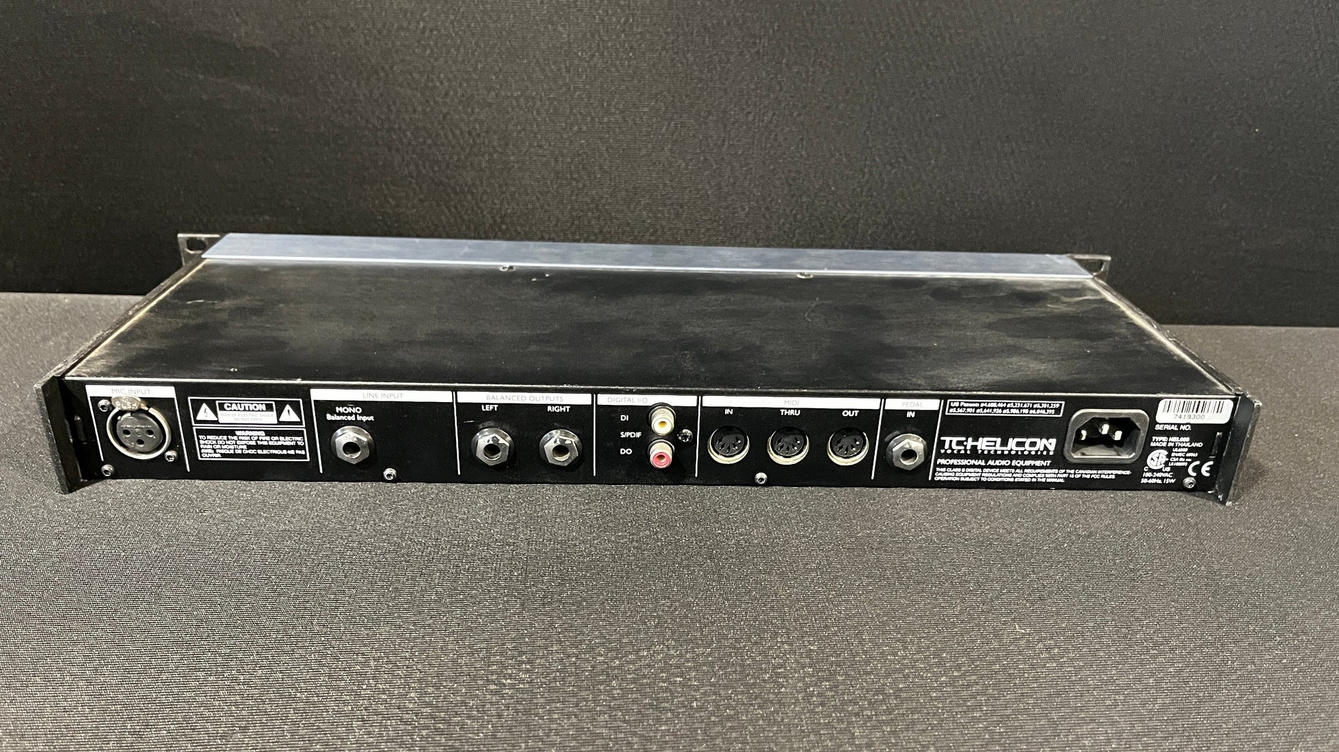 TC Helicon Voiceworks Multi-Effects Harmonizer, TC Helicon Voiceworks, TC Helicon Harmonizer, TC Helicon Rack Effects, Multi-Effects Harmonizer. We Sell Professional Audio Equipment. Audio Systems, Amplifiers, Consoles, Mixers, Electronics, Entertainment, Live Sound.