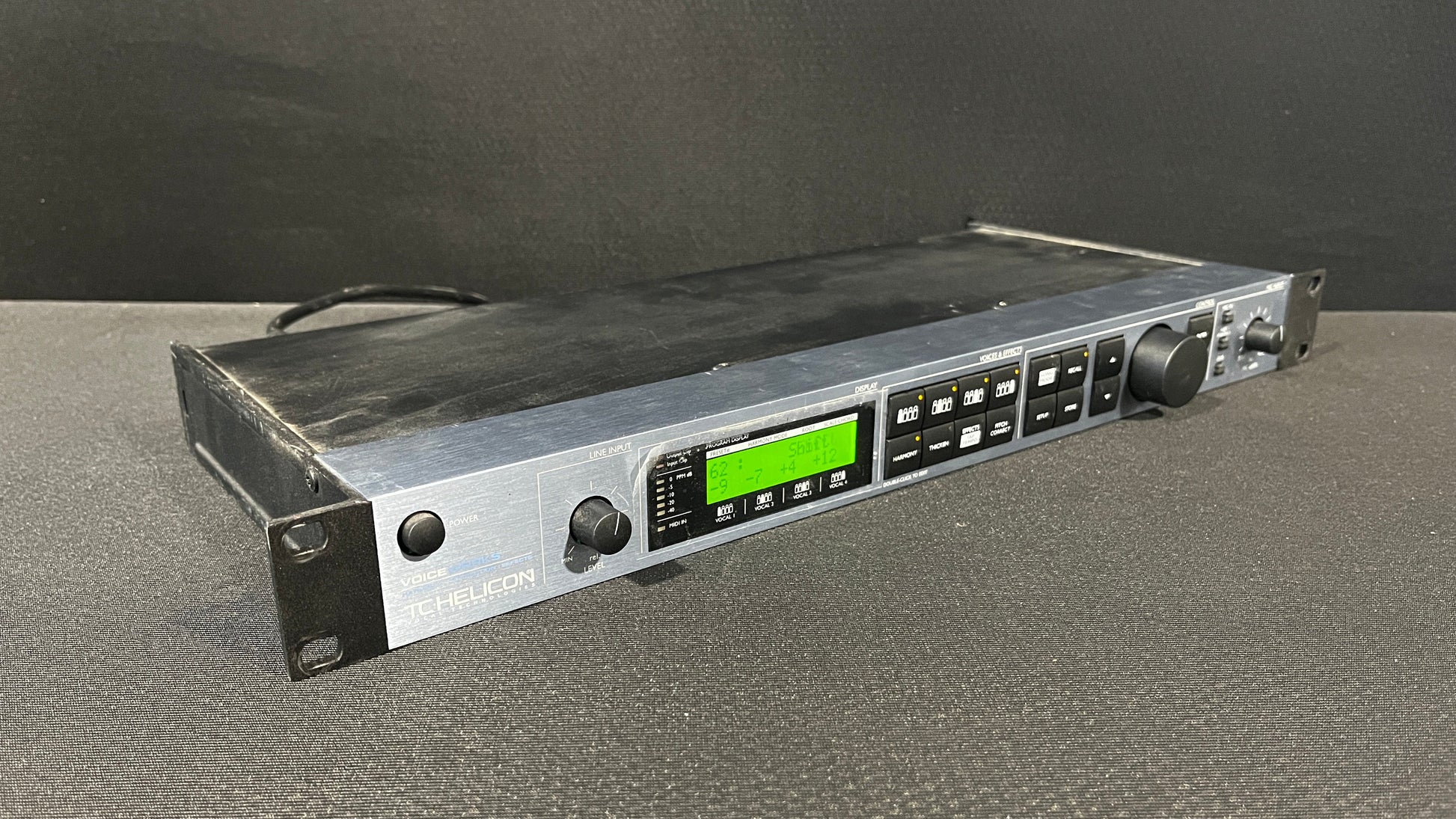 TC Helicon Voiceworks Multi-Effects Harmonizer, TC Helicon Voiceworks, TC Helicon Harmonizer, TC Helicon Rack Effects, Multi-Effects Harmonizer. We Sell Professional Audio Equipment. Audio Systems, Amplifiers, Consoles, Mixers, Electronics, Entertainment, Live Sound.