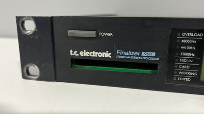 TC Electronic Finalizer 96k, TC Electronic Studio Mastering Processor, TC Processor, Finalizer 96k, Studio Processor. We Sell Professional Audio Equipment. Audio Systems, Amplifiers, Consoles, Mixers, Electronics, Entertainment, Live Sound.