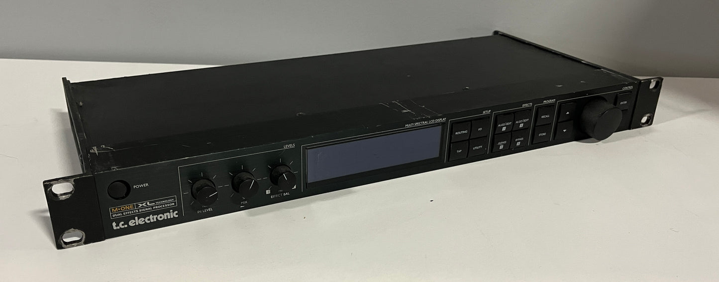TC Electronic Signal Processor, Dual Effects Signal Processor, TC M-One, TC M-One XL, Dual Effects Processor. We Sell Professional Audio Equipment. Audio Systems, Amplifiers, Consoles, Mixers, Electronics, Entertainment, Live Sound.