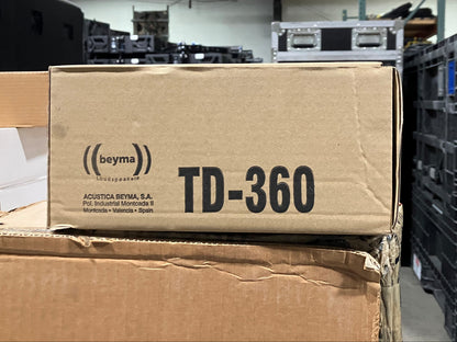 Beyma TD-360 Constant Directivity Horn, Beyma TD-360, Beyma 2" Directivity Horn, Beyma TD-360 Horn Flare, TD-360 Horn Flare, Aluminum Horn Flare. We Sell Professional Audio Equipment. Audio Systems, Amplifiers, Consoles, Mixers, Electronics, Entertainment, Live Sound.