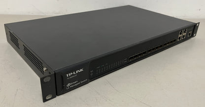 TP-Link Switch, TP-Link SG5412F Switch, TP-Link 4 Combo Ports, TP-Link SFP Switch, SFP Switch, TP-Link Network Switch, TP-Link L2 Managed Gb Switch, We Sell Professional Audio Equipment. Audio Systems, Amplifiers, Consoles, Mixers, Electronics, Entertainment, Live Sound.