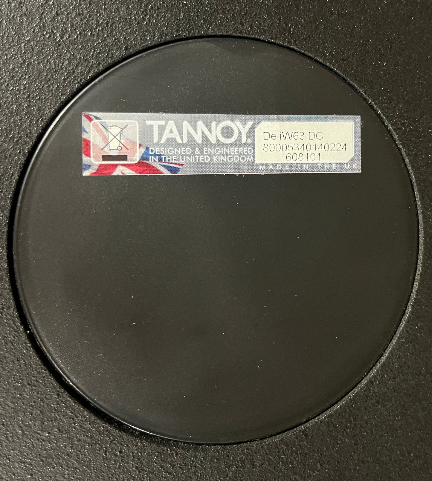 Tannoy Wall Speaker, iW 63 DC In Wall Speaker, New in Open Box Speaker, Tannoy Definition Speaker, Definition Wall Speaker. We Sell Professional Audio Equipment. Audio Systems, Amplifiers, Consoles, Mixers, Electronics, Entertainment, Live Sound.