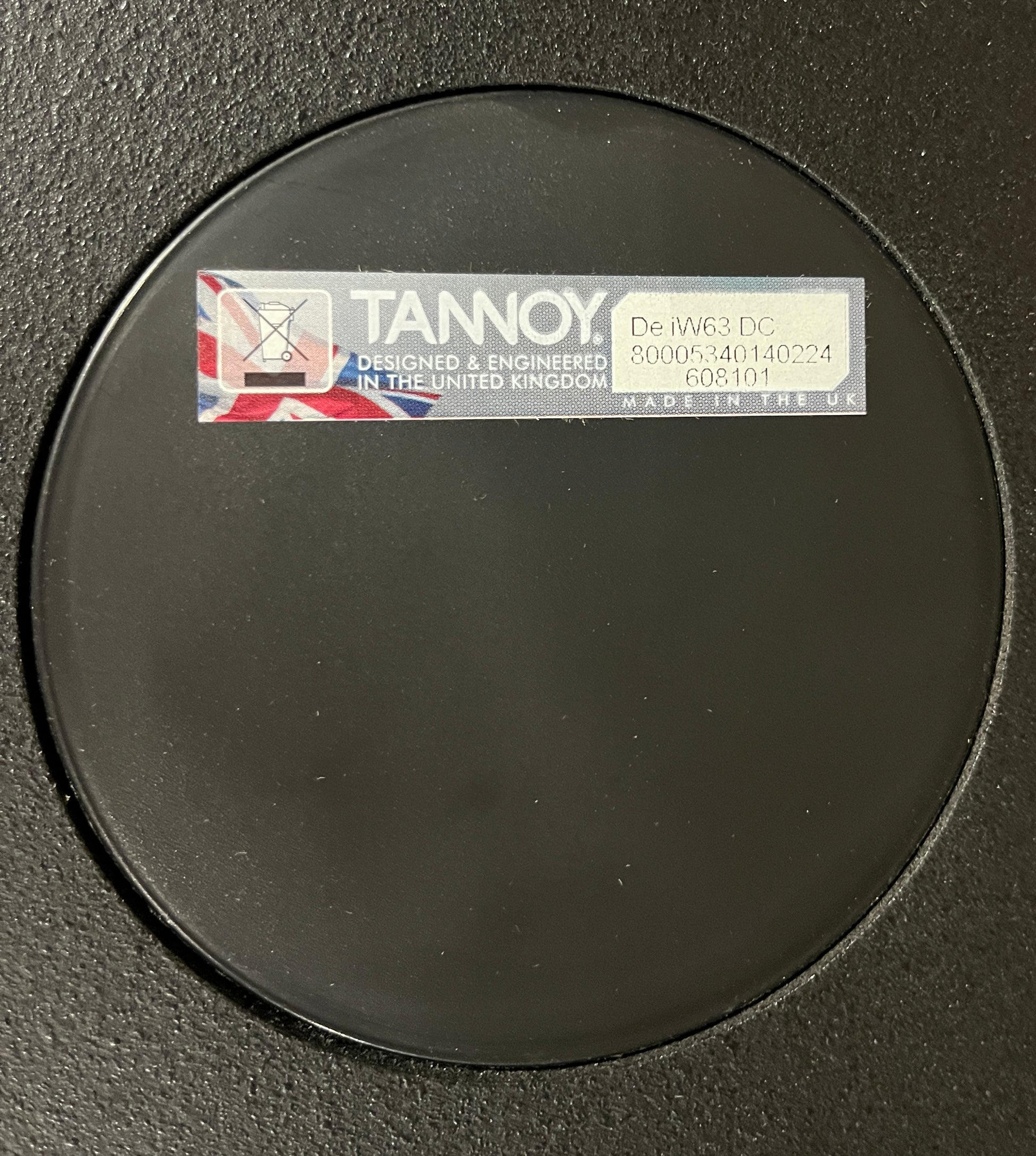 Tannoy Wall Speaker, iW 63 DC In Wall Speaker, New in Open Box Speaker, Tannoy Definition Speaker, Definition Wall Speaker. We Sell Professional Audio Equipment. Audio Systems, Amplifiers, Consoles, Mixers, Electronics, Entertainment, Live Sound.