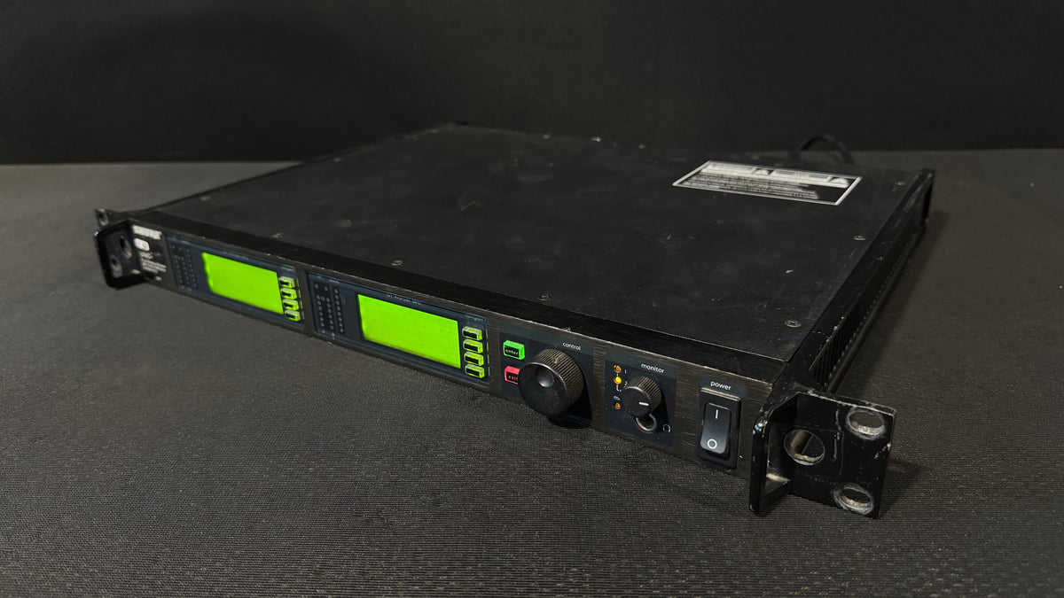 Shure UHF-R Dual Wireless Package, UR4D+, UR1 (G1, 470-530 MHz) Side 2