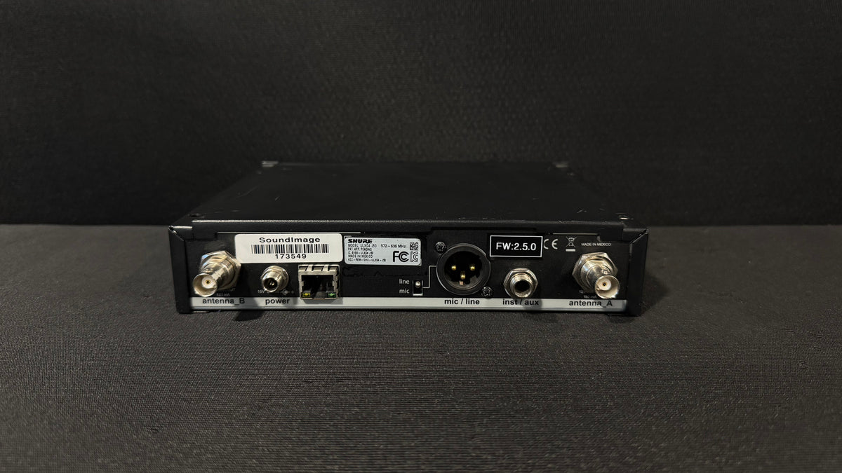 Shure ULXD4 Package Back