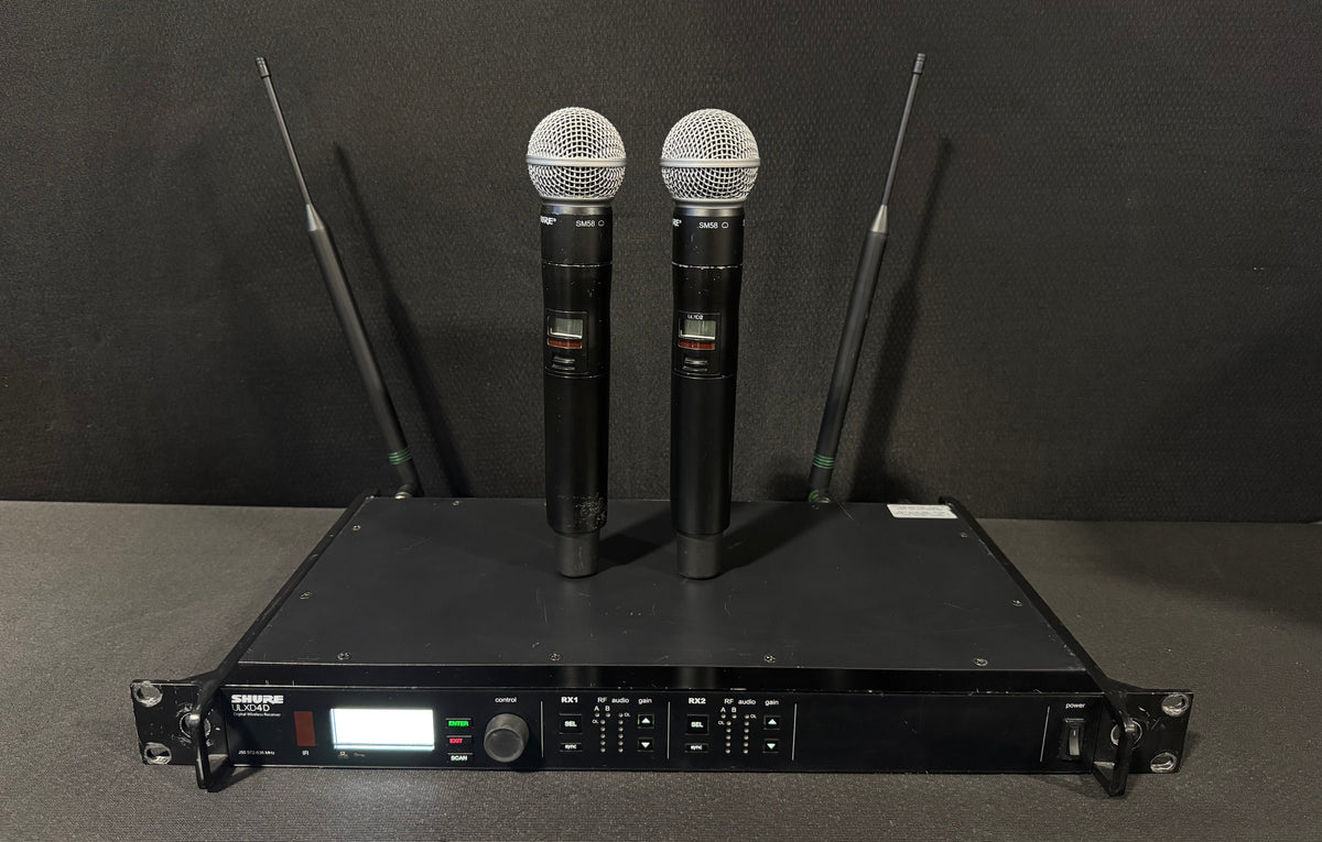 Shure ULX-D Package Top
