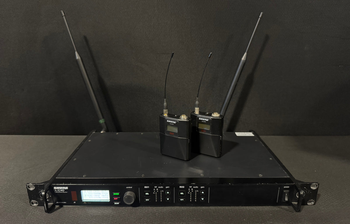 Shure ULX-D Package Top