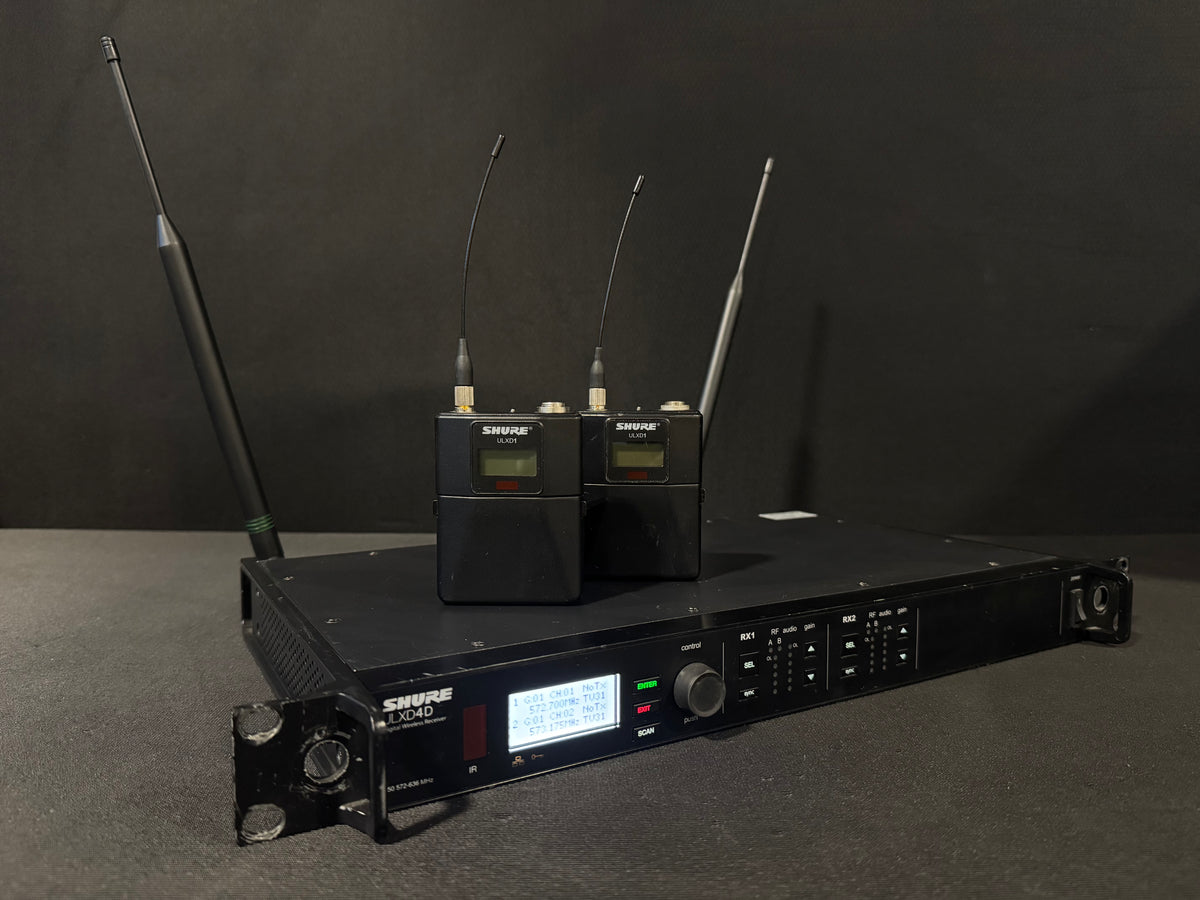 Shure ULX-D Package Side