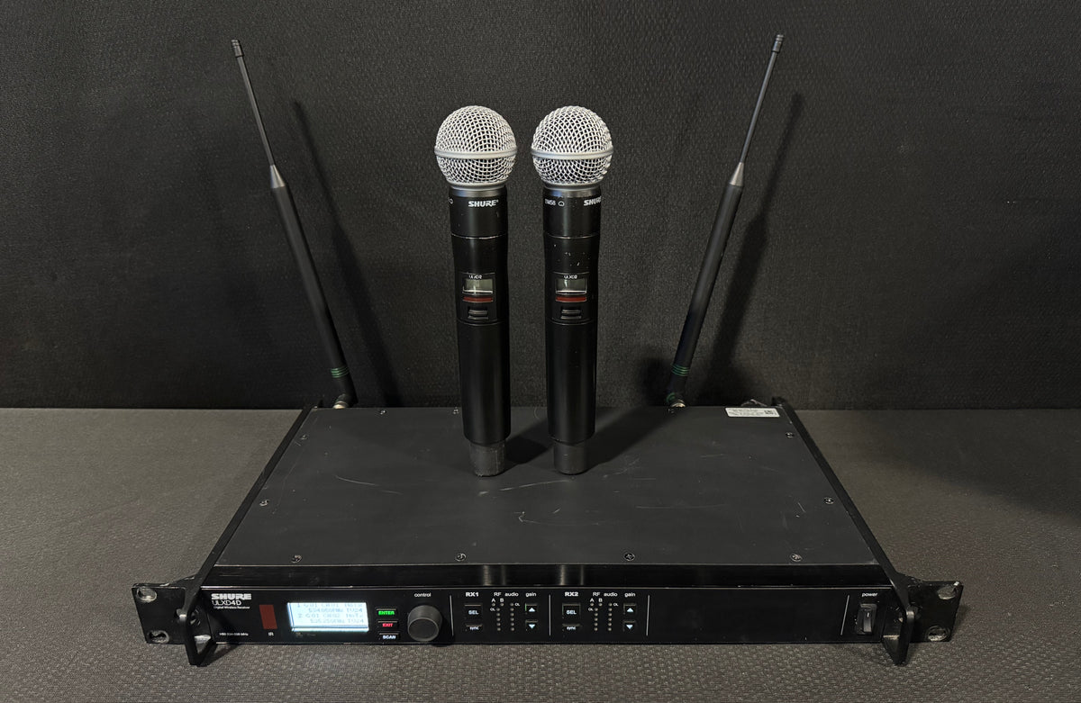 Shure ULX-D Package Top