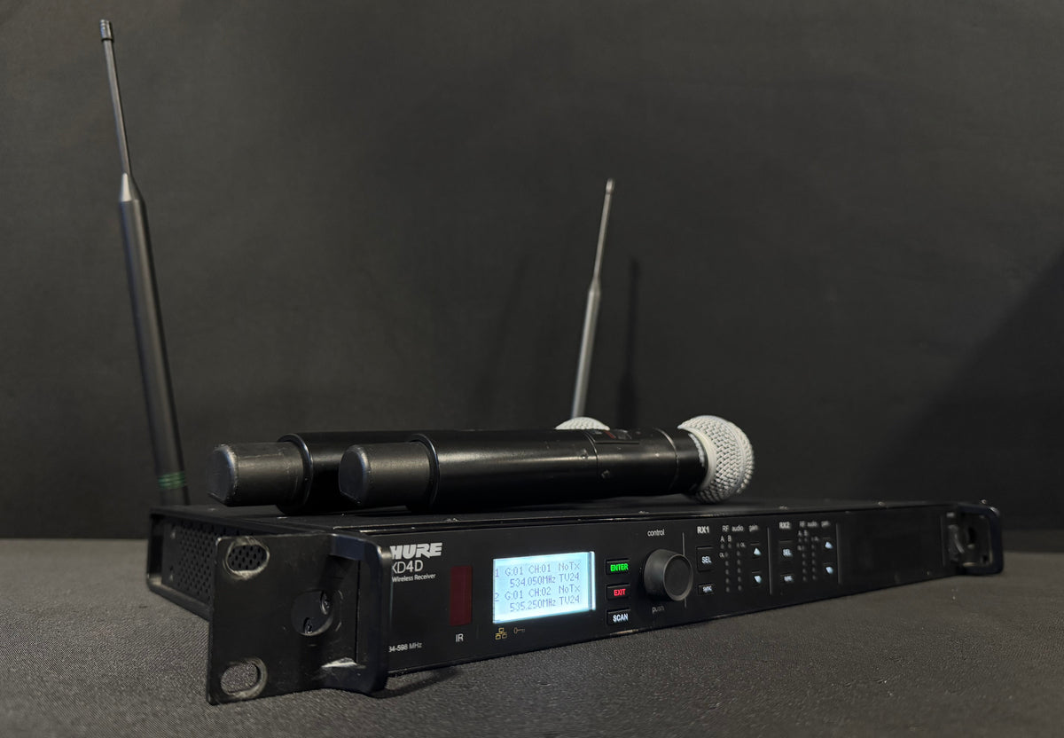 Shure ULX-D Package Side