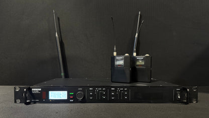 Shure ULX-D Package with Beltpacks, H50, Front