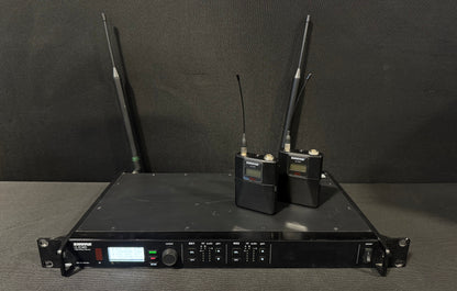 Shure ULX-D Package with Beltpacks, H50, Top