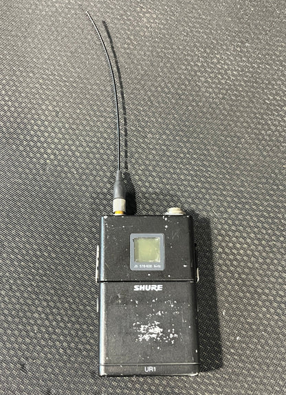 Shure UR1 Beltpack Transmitter J5 578-638 MHz, Shure UR1 Beltpack Transmitter, Shure UR1, Shure UR1 578-638 MHz, Shure UR1 J5. We Sell Professional Audio Equipment. Audio Systems, Amplifiers, Consoles, Mixers, Electronics, Entertainment, Live Sound.