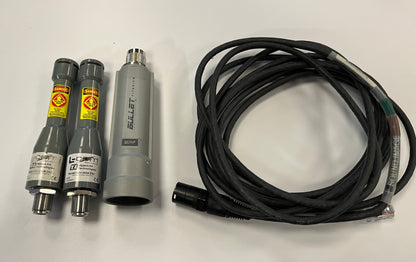 Ubiquiti Bullet M2HP, Ubiquiti Access Point, M2 Wireless Access Point, Access Point with Antenna, Bullet M2 Access Point, L-Com HGV, L-Com Antenna. We Sell Professional Audio Equipment. Audio Systems, Amplifiers, Consoles, Mixers, Electronics, Entertainment, Live Sound.