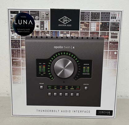 Universal Audio Apollo Twin Thunderbolt Audio Interface, Audio Interface, Apollo Twin Audio Interface, Thunderbolt Audio Interface, We Sell Professional Audio Equipment. Audio Systems, Amplifiers, Consoles, Mixers, Electronics, Entertainment, Live Sound.