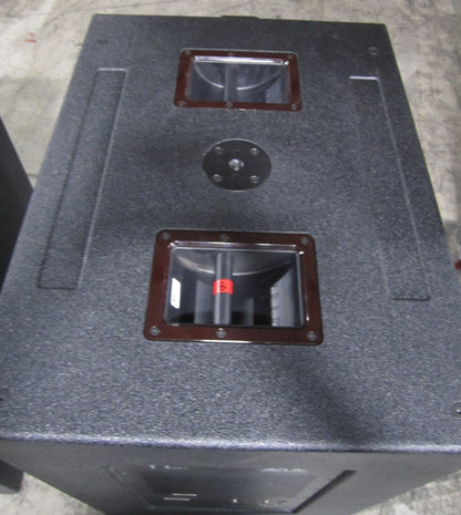 VUE audiotechnik HS221 Subwoofer, VUE SUbwoofer, VUE Extended Low Frequency Subwoofer, VUE Dual 21" Subwoofer, Dual 21" Sub, HS221 Professional Subwoofer, We Sell Professional Audio Equipment. Audio Systems, Amplifiers, Consoles, Mixers, Electronics, Entertainment, Live Sound