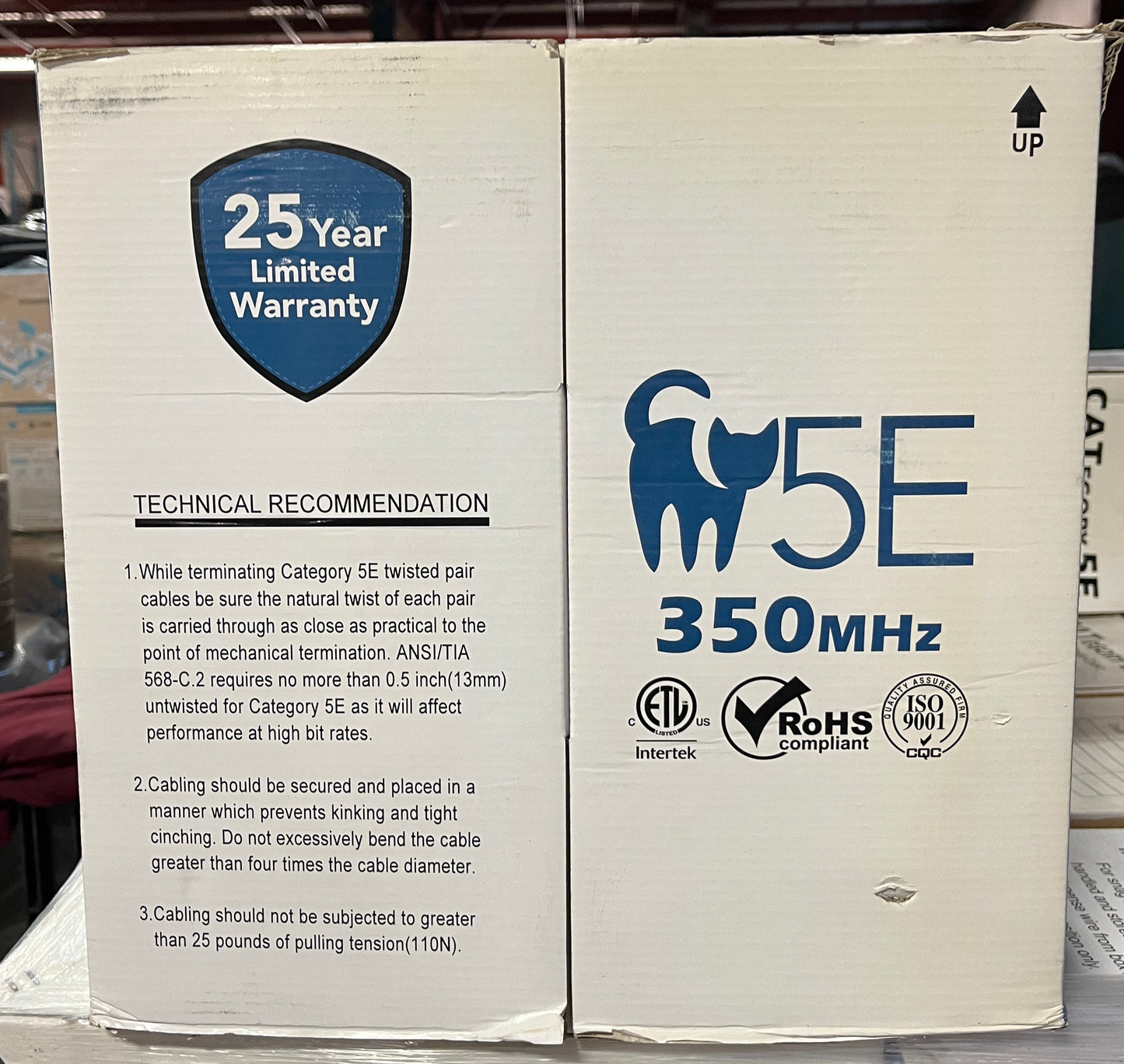 Vertical Cable UTP Cat5e Cable, Vertical Cable Cat5e Cable UV Resistant, Vertical Cable 059-484CMX, 1000 feet Cat5e UV UTP Cable, We Sell Professional Audio Equipment. Audio Systems, Amplifiers, Consoles, Mixers, Electronics, Entertainment, Live Sound