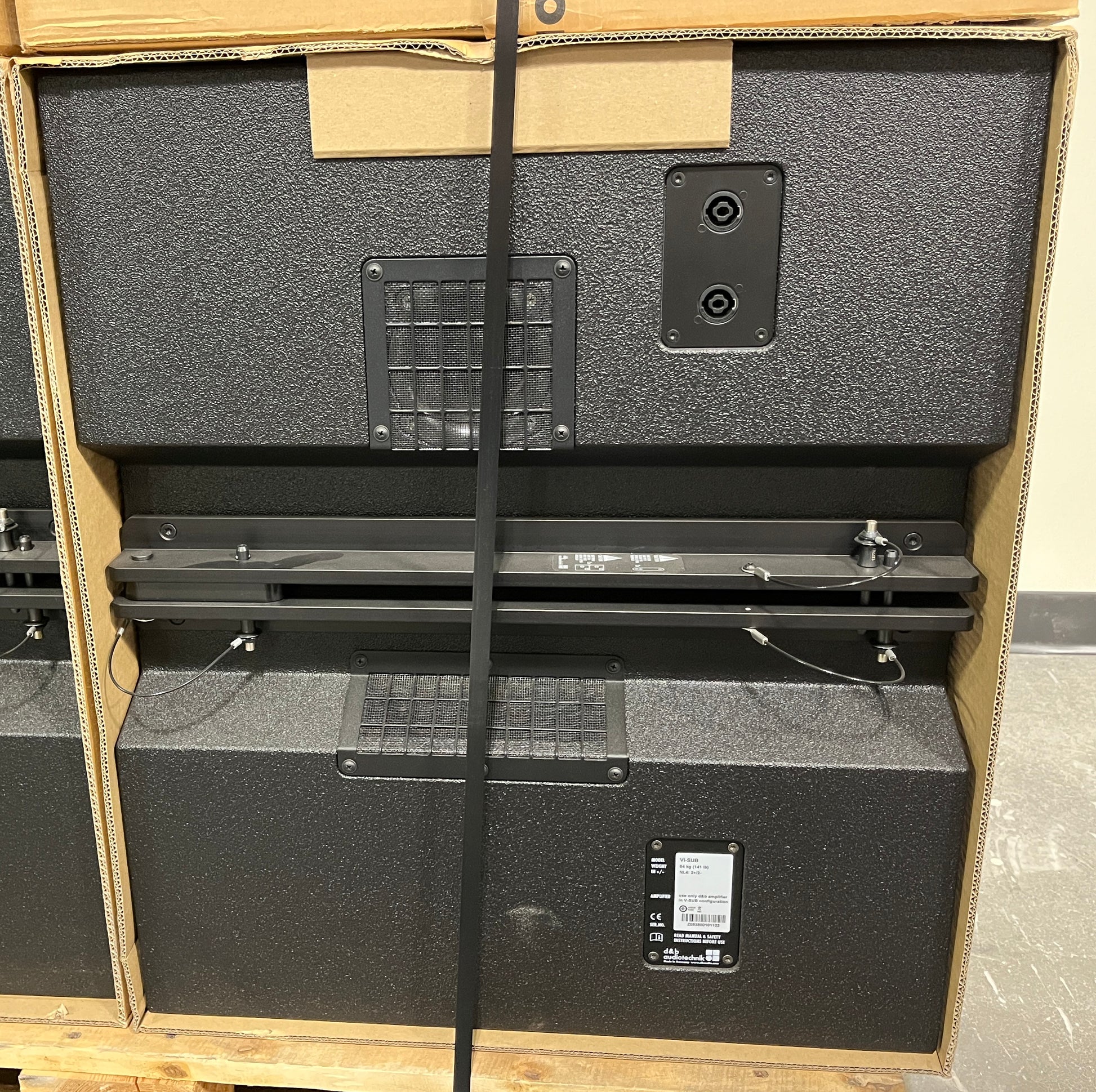 d&b Vi-Sub Subwoofer, d&b Vi-Sub, d&b Vi-Sub NL4, Vi-Sub Subwoofer, Vi-Sub NL4. We Sell Professional Audio Equipment. Audio Systems, Amplifiers, Consoles, Mixers, Electronics, Entertainment, Live Sound.