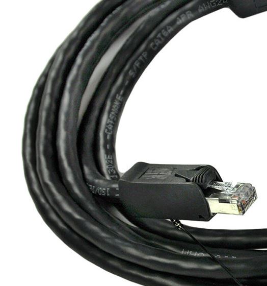 Whirlwind ENC6ASE025 CAT6AS Shielded Tactical Cable, Ethercon NE8MX6-B, 25 FT