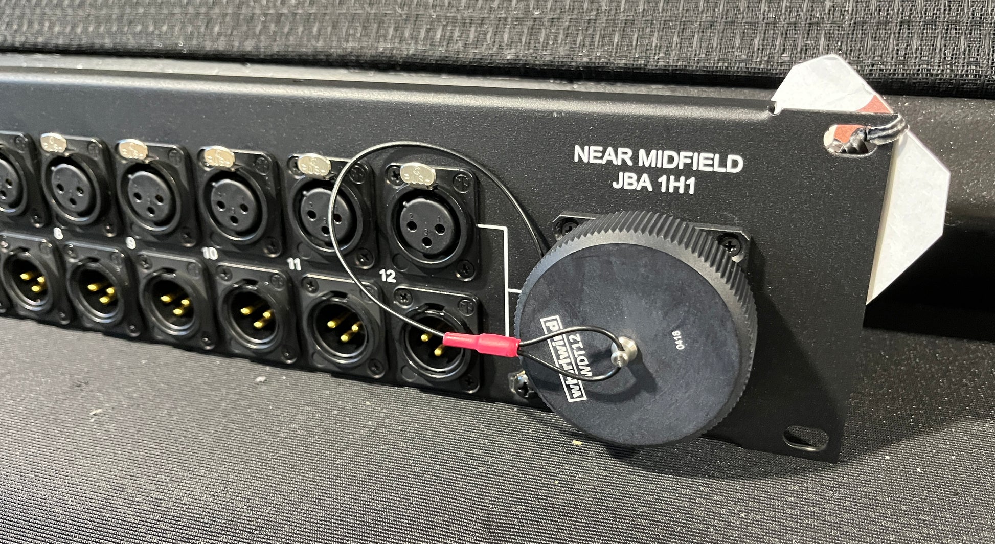 Whirlwind 12 Ch XLR Fanout Panel with WDT12 Multi-Pin Connector, Whirlwind 12 Channel XLR Fanout Panel, Whirlwind Connector Panel, Custom Whirlwind XLR Fanout Panel, 12 Channel Fanout Panel. We Sell Professional Audio Equipment. Audio Systems, Amplifiers, Consoles, Mixers, Electronics, Entertainment, Live Sound.
