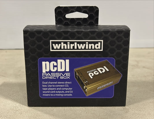 Whirlwind pcDI Direct Box, Whirlwind Direct Box, Whirlwind pcDI, pcDI Direct Box, We Sell Professional Audio Equipment. Audio Systems, Amplifiers, Consoles, Mixers, Electronics, Entertainment, Live Sound