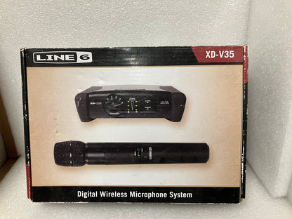 Line 6 XD-V35 Digital Wireless System, Line 6 XD-V35, Line 6 Microphones, Line 6 RF XD-V35, Line 6 Digital Wireless System. We Sell Professional Audio Equipment. Audio Systems, Amplifiers, Consoles, Mixers, Electronics, Entertainment, Live Sound.