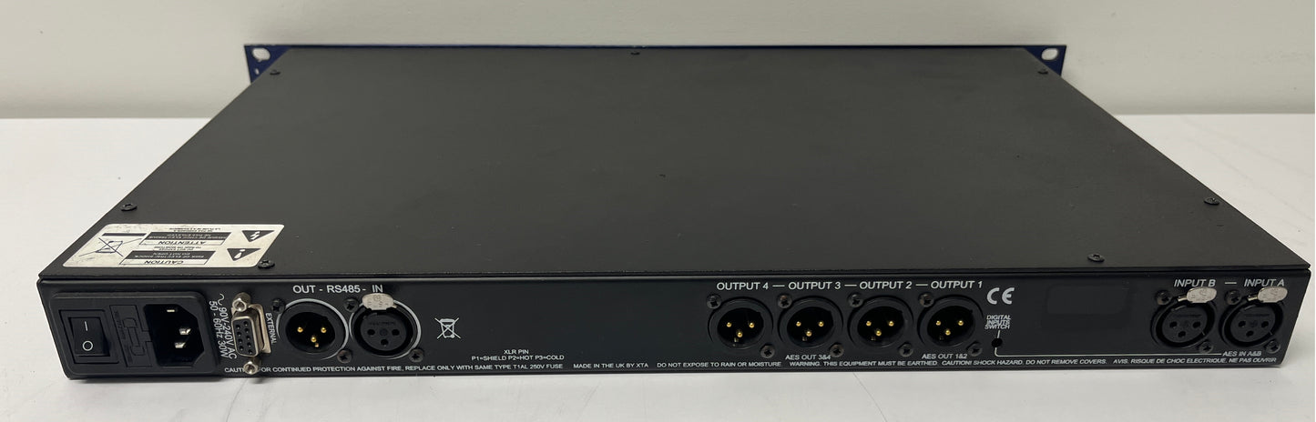 XTA DP424 Loudspeaker Management System, XTA Loudspeaker Management System, XTA DP424 Loudspeaker System, We Sell Professional Audio Equipment. Audio Systems, Amplifiers, Consoles, Mixers, Electronics, Entertainment, Live Sound