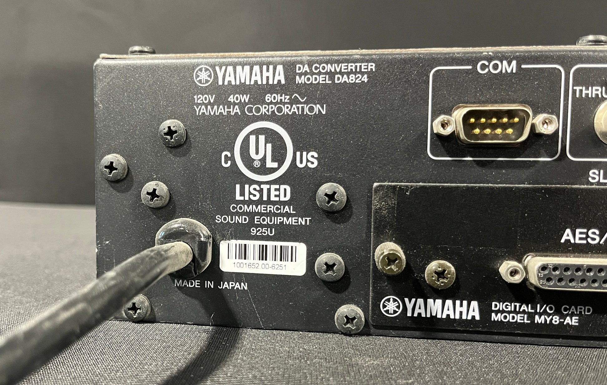 Yamaha DA824 DA Converter, Yamaha DA824 DA Converter with MY8-AE Card, Yamaha DA Converter, DA824, DA Converter with Card. We Sell Professional Audio Equipment. Audio Systems, Amplifiers, Consoles, Mixers, Electronics, Entertainment, Live Sound.